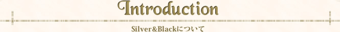 Silver&Blackについて